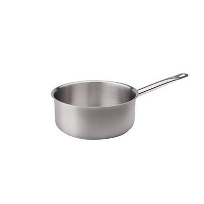 Casseruola Bassa 1 Manico 24 cm Acciaio Inox Induzione - 3 mm COIX3107E Agnelli