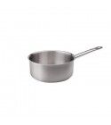 Casseruola Bassa 1 Manico 24 cm Acciaio Inox Induzione - 3 mm COIX3107E Agnelli