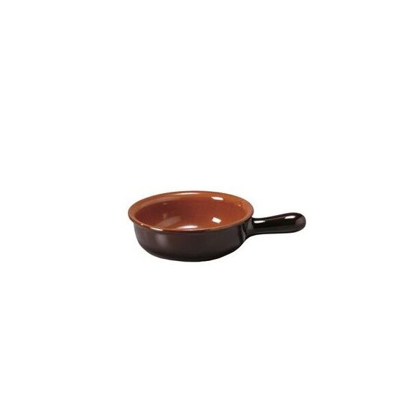 Casserole 1 Handle 24 cm Terracotta Vulcania