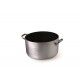 High Casserole 2 Handles 16 cm Aluminum Nonstick - 3 mm ALSA104S Agnelli