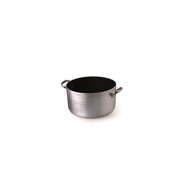 Casseruola Alta 2 Manici 18 cm Alluminio Antiaderente - 3 mm ALSA104S Agnelli - Agnelli