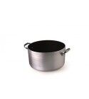 High Casserole 2 Handles 36 cm Aluminum Nonstick - 3 mm ALSA104S Agnelli