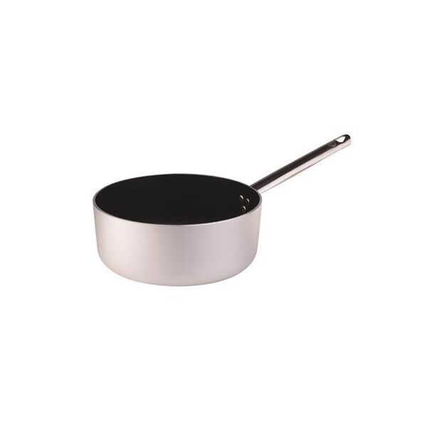 Casseruola Bassa 1 Manico 24 cm Alluminio Antiaderente - 3 mm ALSA107S Agnelli - Agnelli