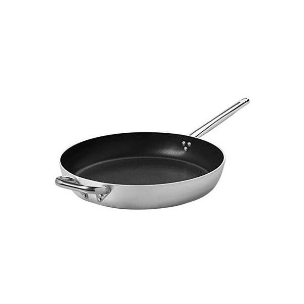 Padella Cilindrica 1 Manico 50 cm Alluminio Antiaderente - 3 mm ALSA111S Agnelli - Agnelli