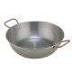 Bottom Pan 2 Handles 32 cm Brushed Iron G103 Garcima - Garcima