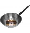 High Paella Pan 1 Handle 24 cm Pata Negra G880 Garcima