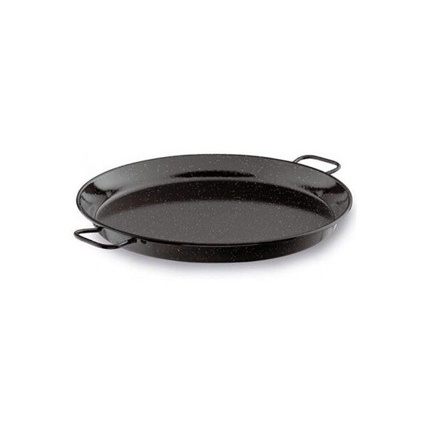 Paella Pan 2 Handles 115 cm Enameled Iron G202 Garcima - Garcima