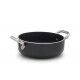 Casseruola Bassa 2 Manici 32 cm Al Black - 5 mm - Radiante ALSA2106SSPI Agnelli - Agnelli