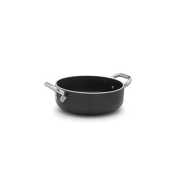 Casseruola Bassa 2 Manici 32 cm Al Black - 5 mm - Radiante ALSA2106SSPI Agnelli - Agnelli
