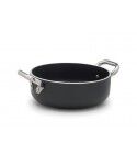 Casseruola Bassa 2 Manici 32 cm Al Black - 5 mm - Radiante ALSA2106SSPI Agnelli