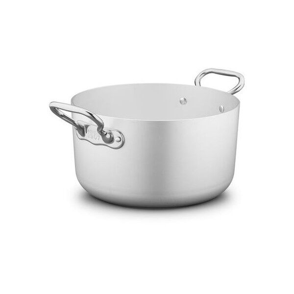 Casseruola Alta 2 Manici 28 cm Alluminio Induzione 1907 - 3 mm ALCX1104PI Agnelli - Agnelli