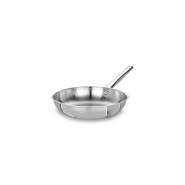 Padella Svasata Alta 1 Manico 28 cm Aluinox Trilaminato - 3 mm ALIX111BALIN Agnelli - Agnelli