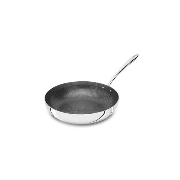 High Frying Pan 1 Handle 24 cm Aluinox Induction 1907 - 3 mm ALUM111BSH Agnelli - Agnelli