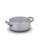 Casseruola Bassa 2 Manici 24 cm Alluminio Induzione - 3 mm ALMA106PI Agnelli
