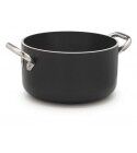 Casseruola Alta 2 Manici 16 cm Al Black - 5 mm - Radiante ALSA2104SSPI Agnelli