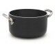 Casseruola Alta 2 Manici 32 cm Al Black - 5 mm - Radiante ALSA2104SSPI Agnelli