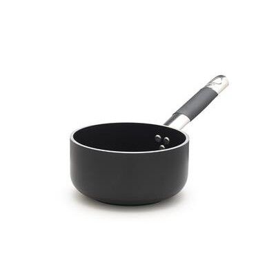 Tall Casserole 1 Handle 16 cm Al Black - 5 mm - Radiant ALSC2105SSPIC Agnelli