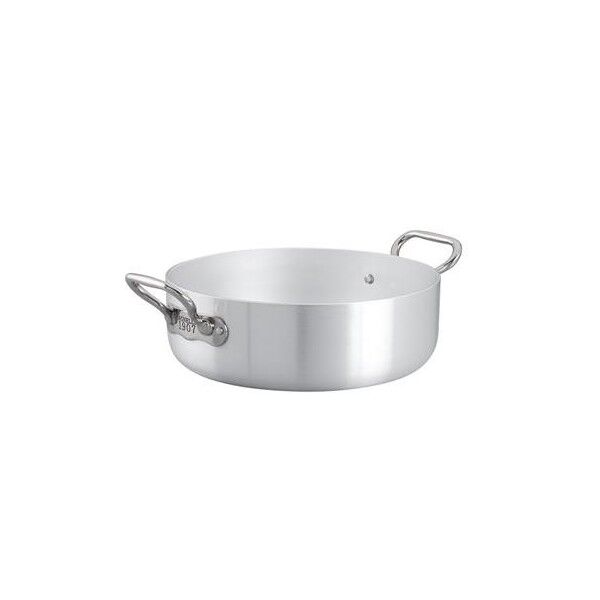 Casseruola Bassa 2 Manici 32 cm Alluminio Induzione 1907 - 3 mm ALCX1106PI Agnelli - Agnelli