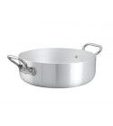 Casseruola Bassa 2 Manici 32 cm Alluminio Induzione 1907 - 3 mm ALCX1106PI Agnelli