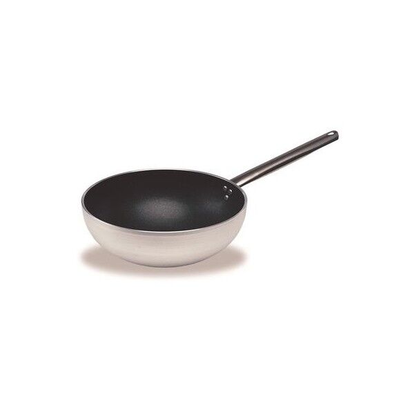 Wok 28 cm Alluminio Antiaderente - 5 mm - Radiante ALSA2111WS Agnelli - Agnelli