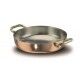 Pan 36 cm Copper Smooth Tinned - 2 mm ALCU110 Agnelli - Agnelli