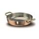 Saucepan 40 cm Copper Smooth Tinned - 2 mm ALCU110 Agnelli - Agnelli