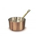 Casseruola Alta 1 Manico 20 cm Rame Martellato - 2 mm ALCM105M Agnelli
