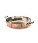 Tegame 24 cm Rame Martellato - 2 mm ALCM110M Agnelli