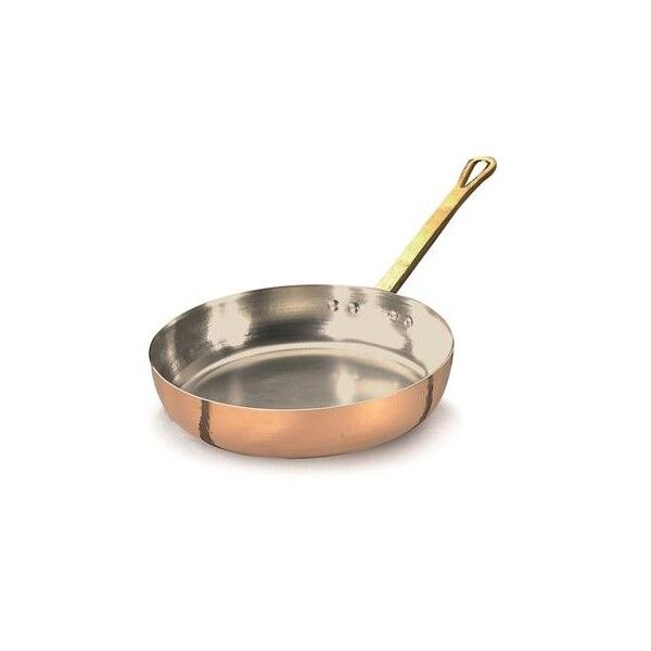 Padella 1 Manico 32 cm Rame Martellato - 2 mm ALCM111M Agnelli - Agnelli