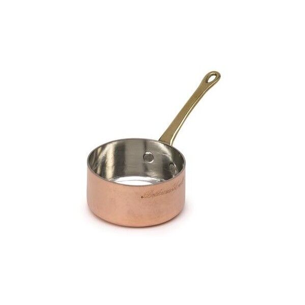 Casseruolina Servire 1 Manico 7 cm Rame Liscio Stile Francese COCU104M Agnelli - Agnelli