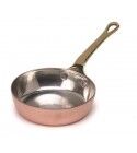 Padellino Servire 1 Manico 10 cm Rame Liscio Stile Francese COCU111M Agnelli
