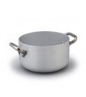 Casseruola Alta 2 Manici 24 cm Alluminio Induzione - 3 mm ALMA104PI Agnelli