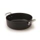 Casseruola Bassa 2 Manici 40 cm Al Black - 3 mm ALSA106SS Agnelli - Agnelli