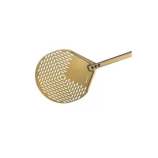 Round Perforated Pizza Shovel 36 cm Gha G-37F Gi.Metal - Gi.Metal