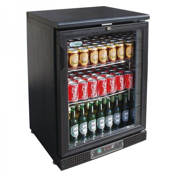 Refrigerated single beverage display stand. Model: BC1PB87 - Forcar Refrigerated