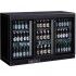 BC3PS87 triple horizontal refrigerated display case for beverages, ventilated refrigeration.