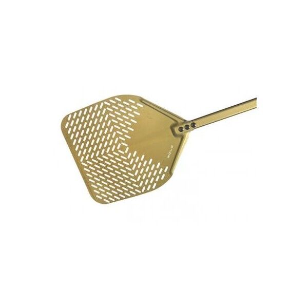 Rectangular Perforated Pizza Shovel 45x45 cm Gha G-45RF-180 Gi.Metal - Gi.Metal