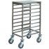 SECOND CHOICE - Stainless steel rack trolley for 8 GN 1/1 Gastronorm.  CA1478
