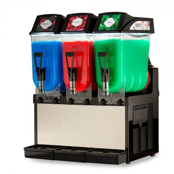 Professional 3-bell 12-liter slush maker. FROSTY3 - SPM DRINK SYSTEMS