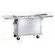 Bain-marie cabinet trolley with full stainless steel frame and lid. Series: CT - Forcar Multiservice