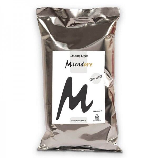 1Kg Caffè al Ginseng solubile LIGHT. 100% vegetale senza Glutine e Lattosio - Micadore