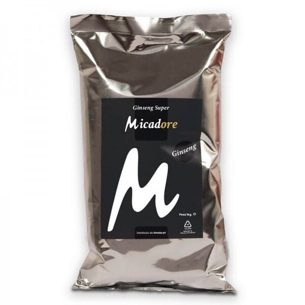 1kg Caffè al Ginseng solubile qualità SUPER. 100% vegetale senza Glutine e Lattosio - Micadore