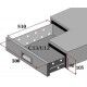 Tavolo refrigerato Forcar-Forcold M-GN2100TN-FC 2 porte positivo - Forcar Refrigerati