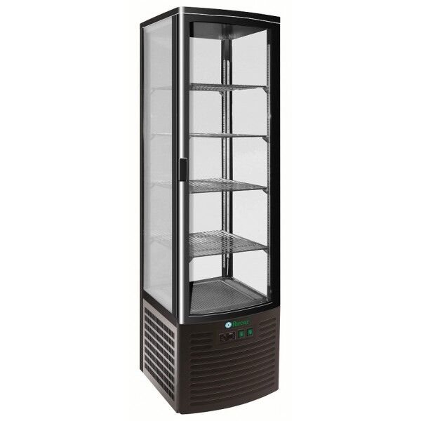 Ventilated refrigerated display case with led lighting. Model: LSC280