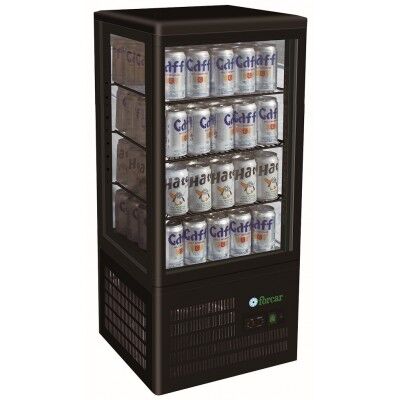 Refrigerated countertop display case with 4 glass sides. Model: TCBD68