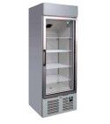 Static refrigerator cabinet with glass door and digital thermometer. Model: SNACK340TNG