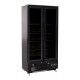 Armadio espositore refrigerato ventilato con porta a vetro. BC500BPS