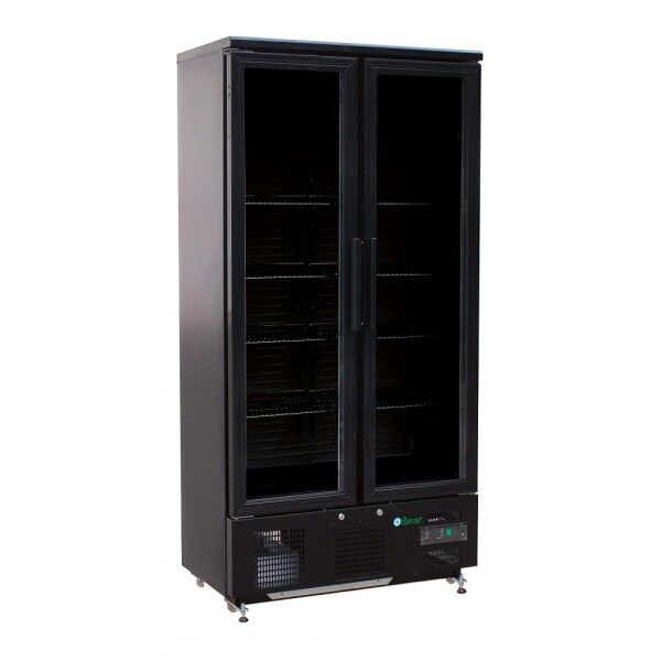 Armadio espositore refrigerato ventilato con porta a vetro. BC500BPS - Forcar Refrigerati