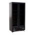Armadio espositore refrigerato ventilato con porta a vetro. BC500BPS