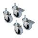 Impastatrice Trifase professionale a spirale da 50 kg con testa e vasca fisse. 50SB - Fimar